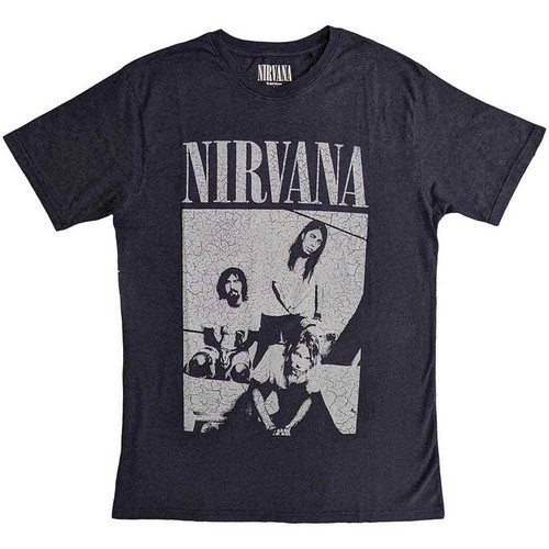 Nirvana shirt sitting - t-shirt,