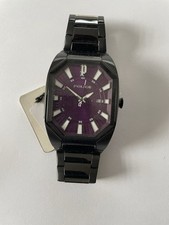 Police Herren Armbanduhr schwarz lila  NEU
