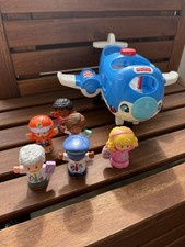 Fisher-Price Little People Flugzeug mit zusätzlichen Figuren