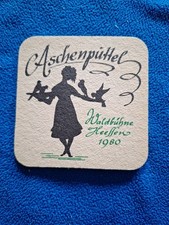 Bierdeckel 1980 Aschenputtel - Waldbühne - Isenbeck