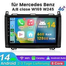 DAB+ 6+128GB CarPlay Autoradio Für Mercedes Benz W447 W639 W169 W245 Android GPS