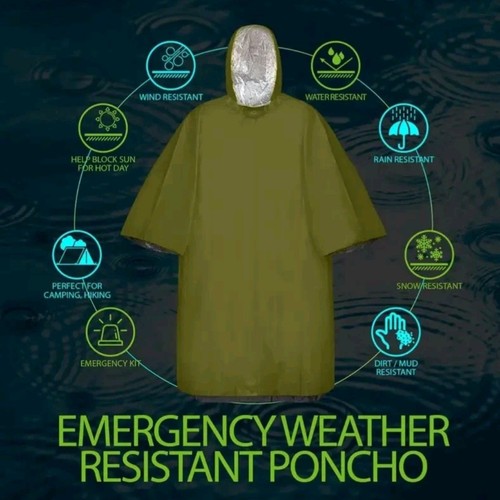 Notfall survival poncho - 5x, |