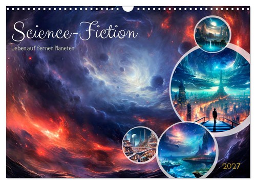 Science fiction leben - leben, auf