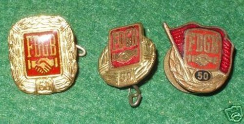 Alte ddr abzeichen fdgb für - alte,