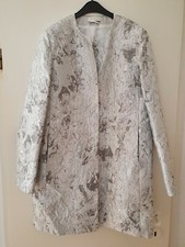 ST. EMILE, Blazer lang, Gr. 40, Silber, *neuwertig*