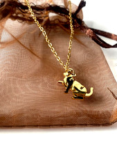 Halskette Katzen Anhänger