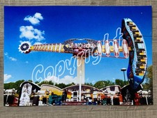 XXL Foto Karussell RANGER Lindig Huss 1998 - Kirmes Schausteller Modellbau
