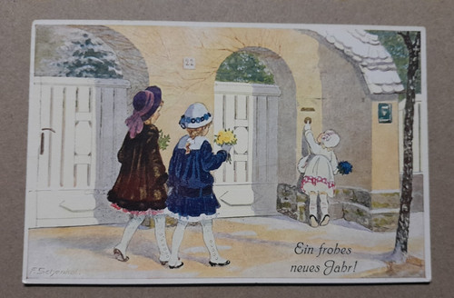 Alte orginale postkarte - alte,