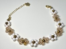 Blumenarmband Modeschmuck Handgelenkschmuck Armband Frau Mode Braut Brautjungfer