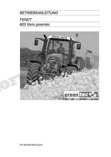 Fendt 820 vario greentec - 820,