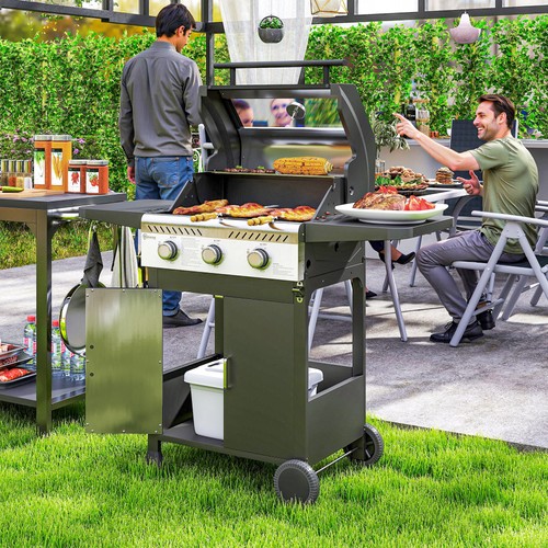 Brenner gasgrillwagen mit - 3,