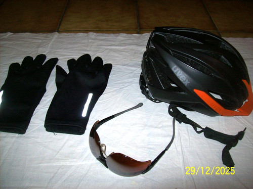 Biker garnitur uvex helm - garnitur,,