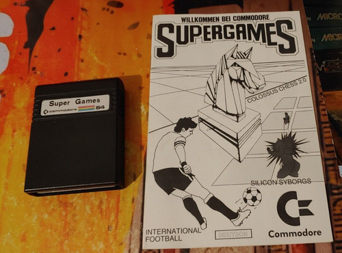 Super games c64 - commodore, 64