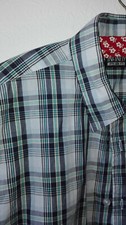 Hemd Kurzarm Kariert Marke Infinity Größe L
