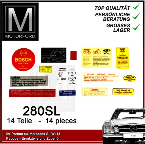 Mercedes 280sl w113 - w113, pagode
