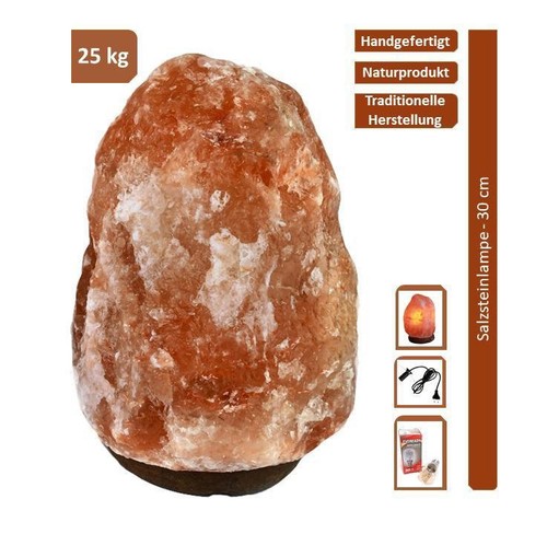 Salzsteinlampe