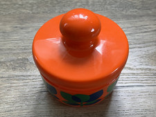 Vintage EMSA Bologna Dose Orange 70er Jahre