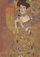 KLIMT Gustav (1862-1918) Kuenstlerkarte Adele Bloch Bauer oel Leinwand Wien 