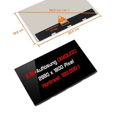 14" OLED Display glossy