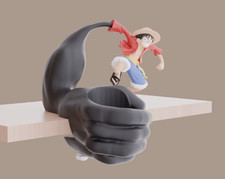 One Piece Ruffy Becherhalter
