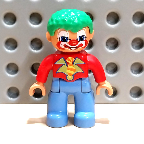 Lego duplo figur clown - figur, mann