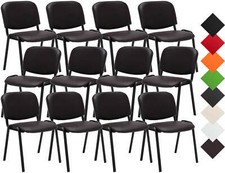 12er set besucherstuhl - set,