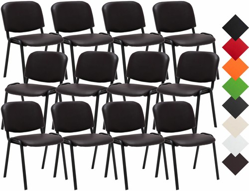 12er set besucherstuhl ken - besucherstuhl,