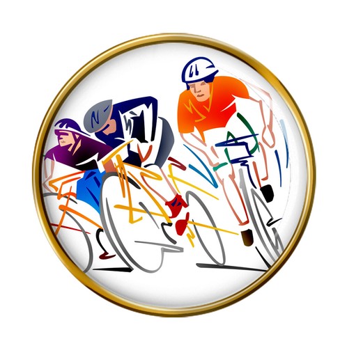 Cycle sprint anstecknadel - cycle,