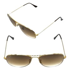 Ray Ban Cockpit - Gold / Braun