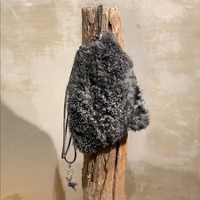 Fell Rucksack schwarz Langhaar