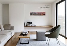 Glasbild New York Skyline –