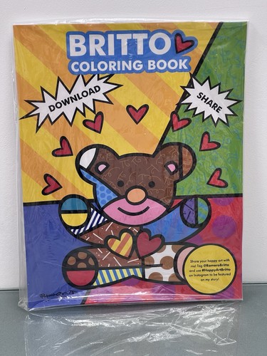 Romero britto malbuch - britto,