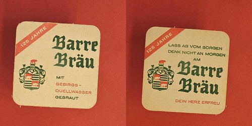 Barre bräu 125 - barre, jahre