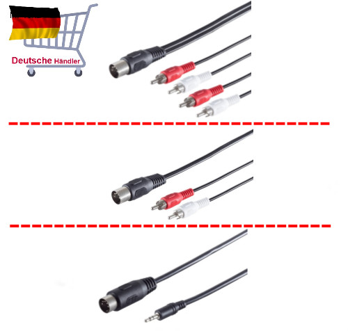 Din kabel pol stecker 4 - din,