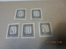 Briefmarken ddr dienst minr - dienst, b