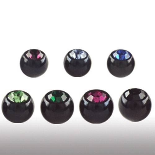 2er set 2mm piercing kugel - 1,2mm,