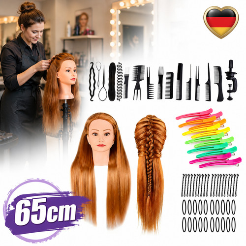 übungskopf frisierkopf mit - Übungskopf,