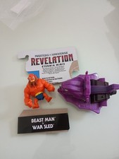 Masters of The Universe Revelation Eternia Minis Beast Man & War Sled
