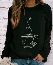 Damen Langarmshirt Mit Motiv