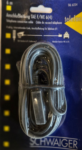Kabel schwaiger telefon - kabel,