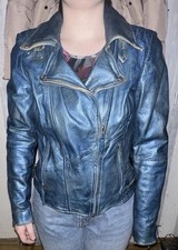 Freaky Nation Damen Lederjacke