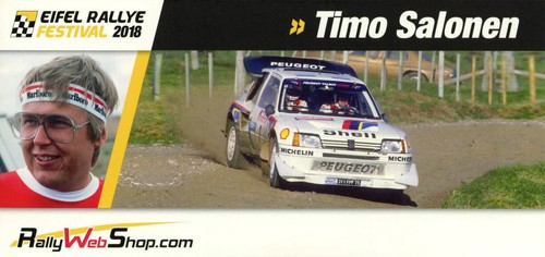 Timo salonen autogrammkarte - salonen,