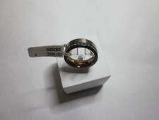 Kado Edelstahlring zwei Farbig