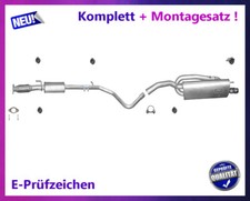 Auspuffanlage für Fiat Bravo