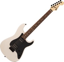 B-WARE Charvel PM SC1 SRS HH HT RW Snow White E-Gitarre Weiß Satin Pickup Gigbag
