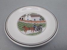 Villeroy & Boch,Design Naif,kleiner Teller,Tellerchen,Untertasse,Pferd,Kutsche 
