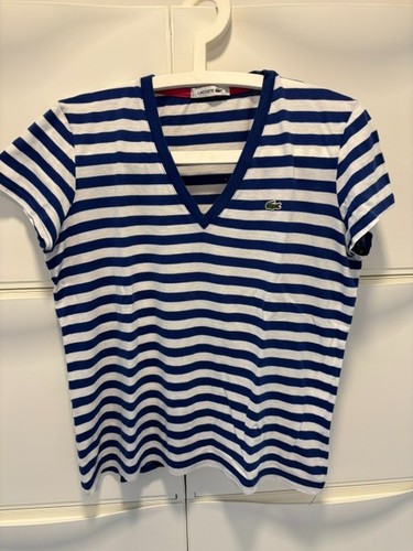 Damenshirt blau weiß - damenshirt, blau-weiß