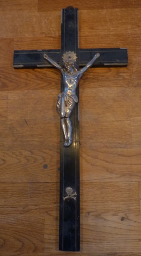 Antikes wandkreuz kreuz - antikes, mit