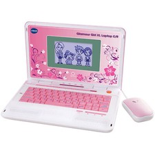 Vtech glamour girl laptop - girl,