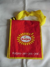 Katjes - jes - jes - jes!  Umhängetasche Tragetasche Tasche in rot/gelb